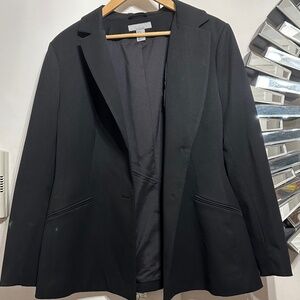 H&M Mid Weight Blazer Black Size 12